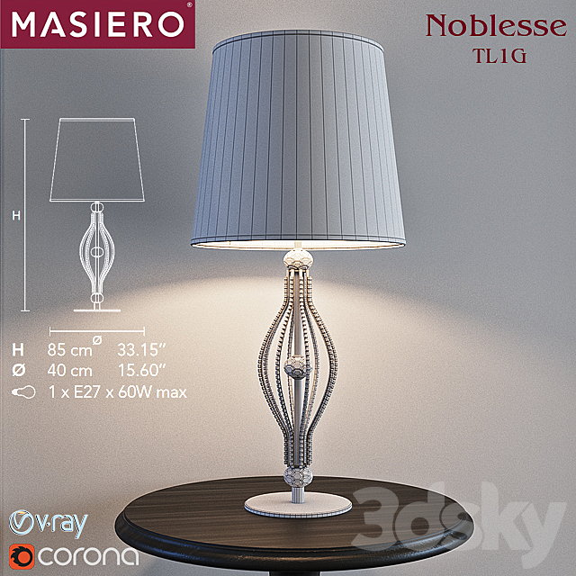 Masiero Noblesse TL1G 3DSMax File - thumbnail 2