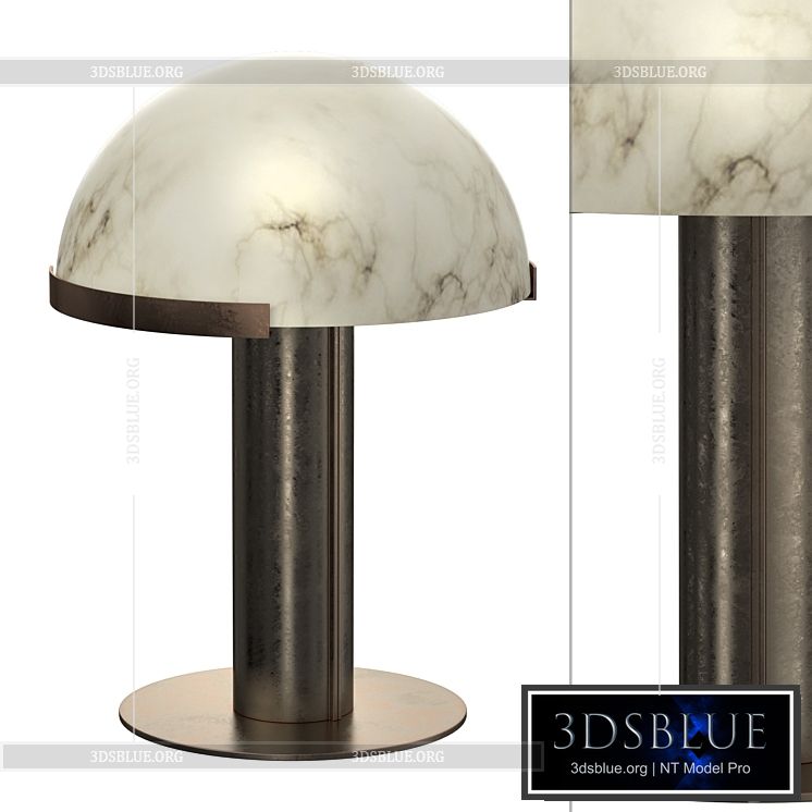 Melange Table Lamp 3DS Max - thumbnail 3