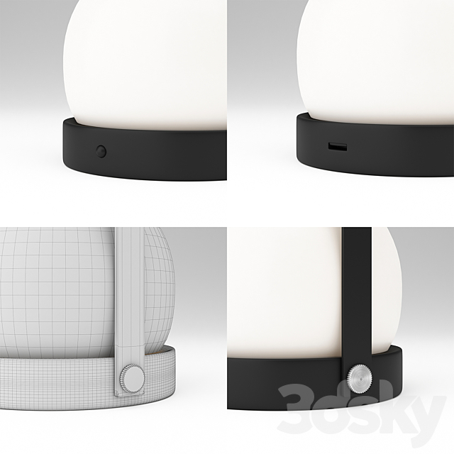 Menu Carrie Lamp 3DS Max Model - thumbnail 3