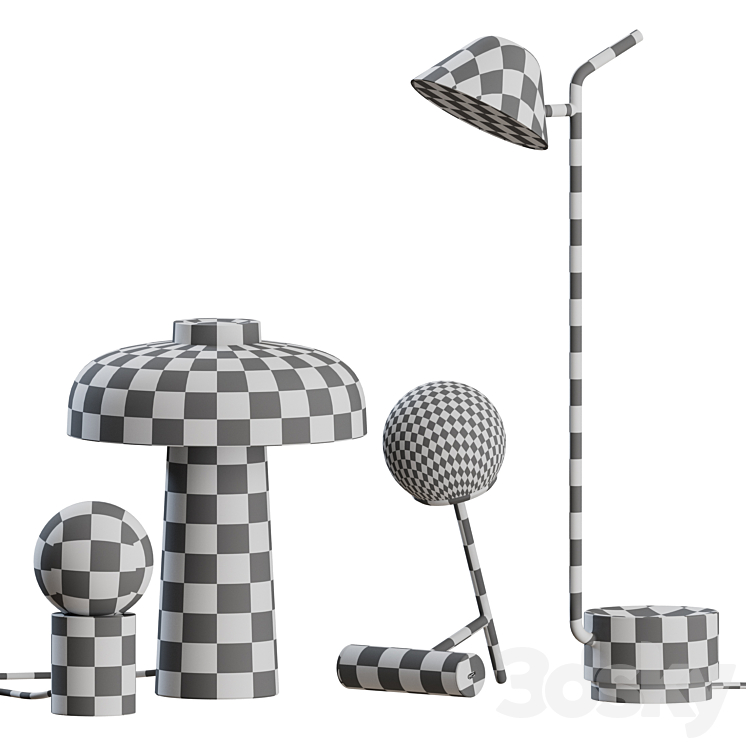 MENU Table Lamps 3DS Max - thumbnail 2