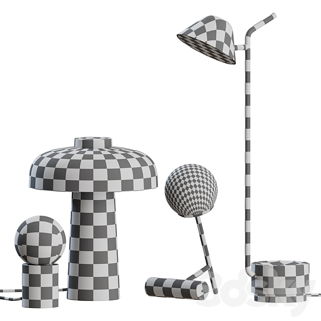 MENU Table Lamps 3DSMax File - thumbnail 2