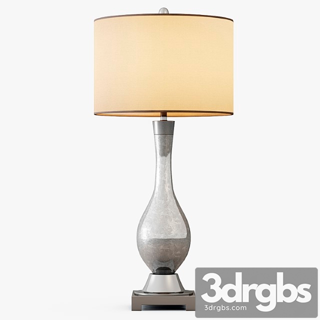 Mercury Glass Table Lamp 3dsmax Download - thumbnail 1