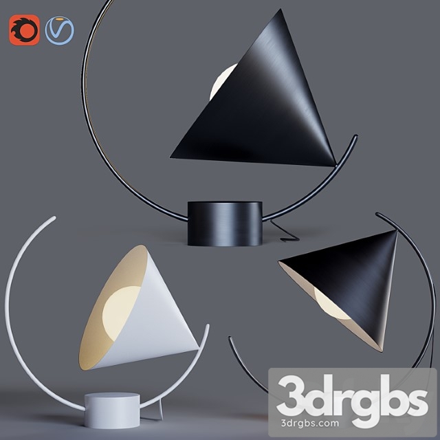 Meridian Lamp By Regular Company 2 3dsmax Download - thumbnail 1