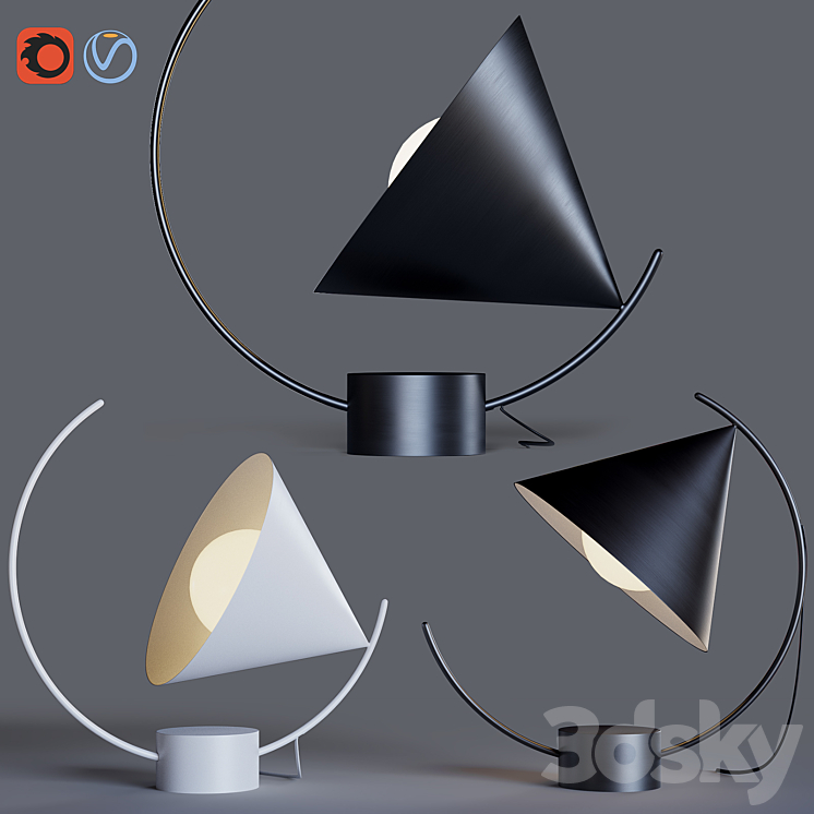 Meridian Lamp by Regular Company 3DS Max - thumbnail 1