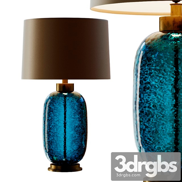 Mid century studio art glass buffet lamp.3 3dsmax Download - thumbnail 1