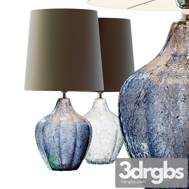 Mid century studio art glass buffet lamp.5 3dsmax Download - thumbnail 1