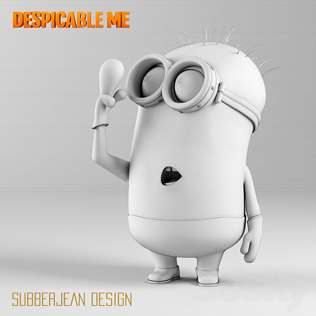 Minion_Subberjean 3DS Max Model - thumbnail 2