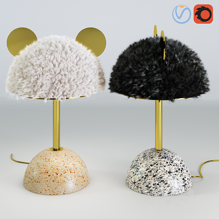 Minos Table Lamps by Merve Kahraman 3DS Max - thumbnail 1