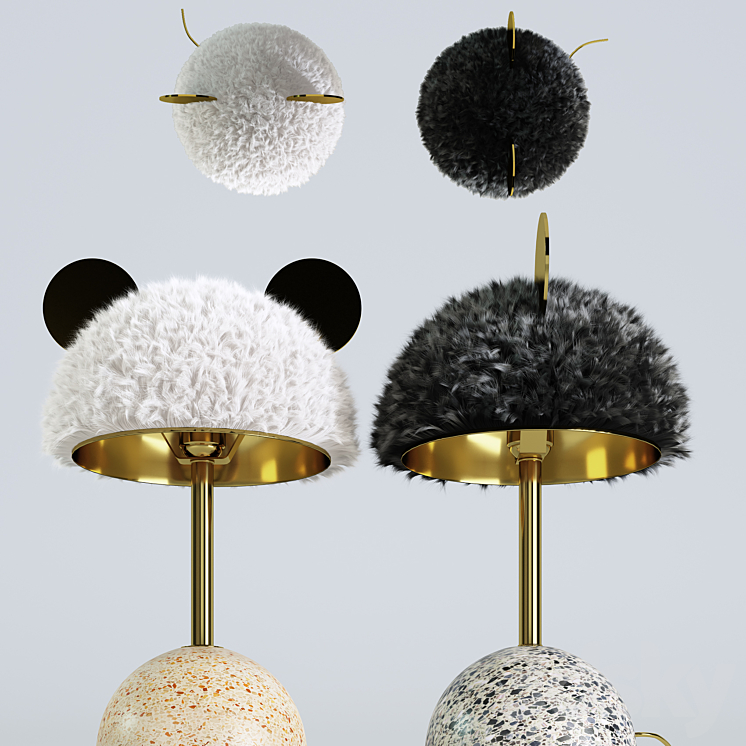 Minos Table Lamps by Merve Kahraman 3DS Max - thumbnail 2