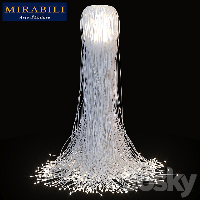 Mirabili Roberto Fallani Piccola Cassiopea table lamp 3DSMax File - thumbnail 1