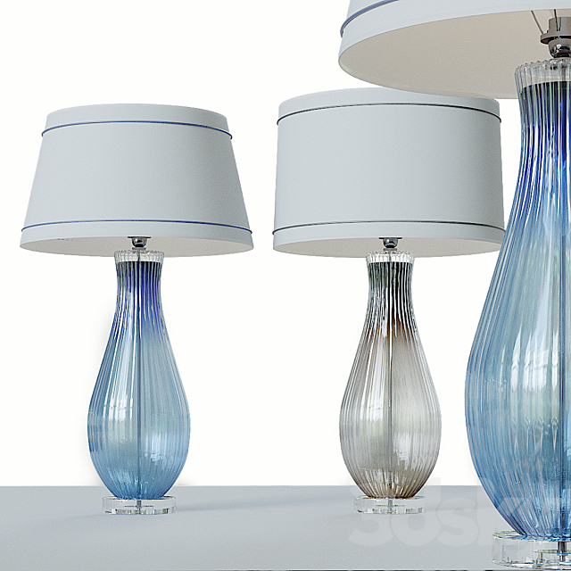 Modern Studio Art Glass Console Lamp_ 3DSMax File - thumbnail 1