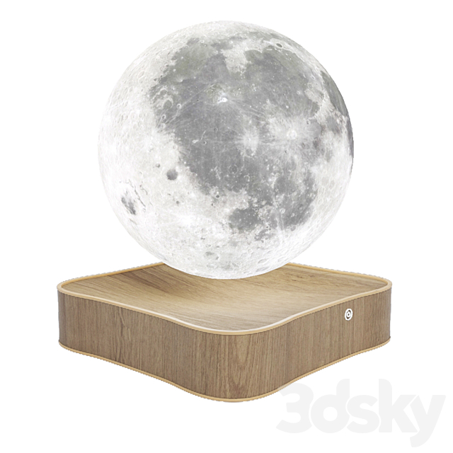 Moon lamp 3DSMax File - thumbnail 4