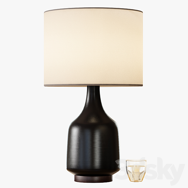 Morten Table Lamp 3DS Max Model - thumbnail 2