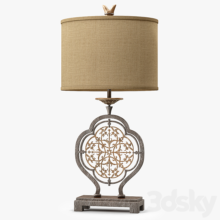 Murray Feiss Marcella 1Lt Table Lamp 3DS Max - thumbnail 2