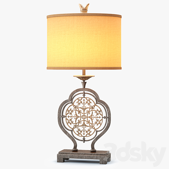 Murray Feiss Marcella 1Lt Table Lamp 3DSMax File - thumbnail 3