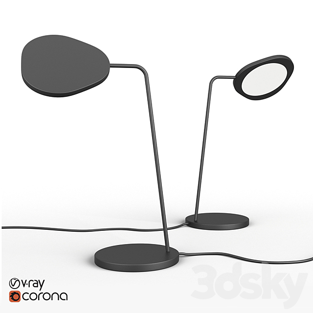 Muuto leaf table lamp 3DSMax File - thumbnail 1