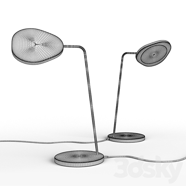 Muuto leaf table lamp 3DSMax File - thumbnail 3