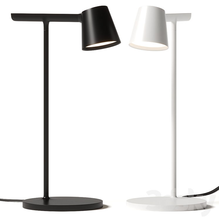 Muuto Tip Table Lamp 3DS Max - thumbnail 1