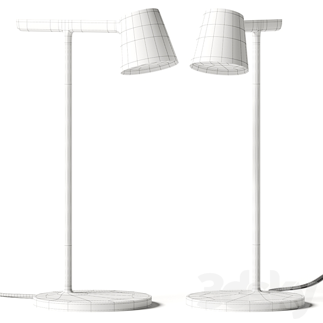 Muuto Tip Table Lamp 3DS Max Model - thumbnail 3