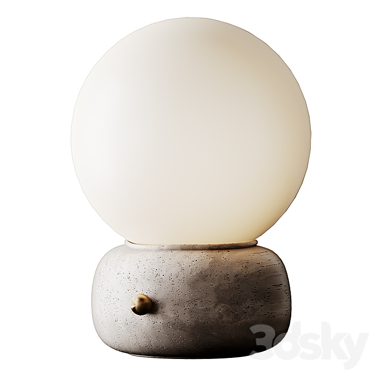 NAGA Table lamp from Bandido On \/ Off 3DS Max Model - thumbnail 1