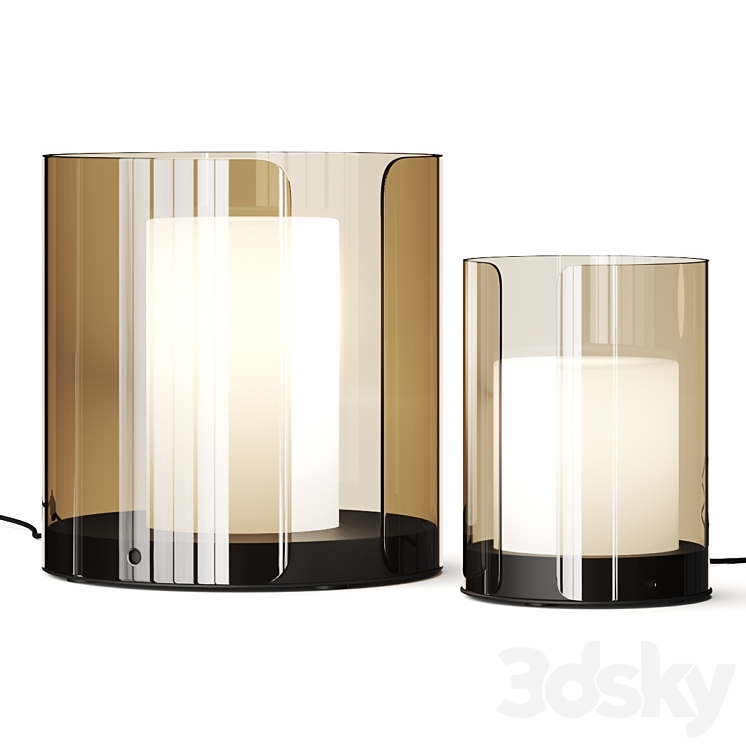 Natevo Alba Table Lamps 3DS Max Model - thumbnail 1