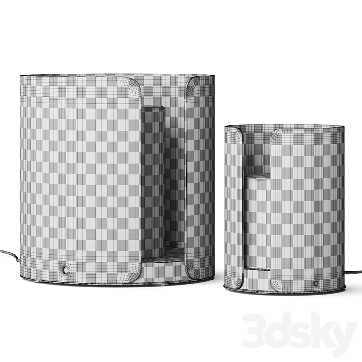 Natevo Alba Table Lamps 3DS Max - thumbnail 2