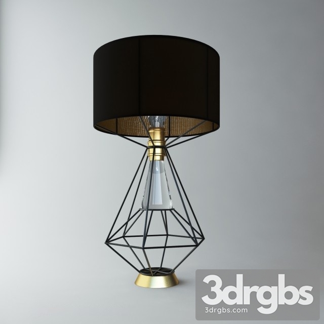 Nola Table Lamp 3dsmax Download - thumbnail 1