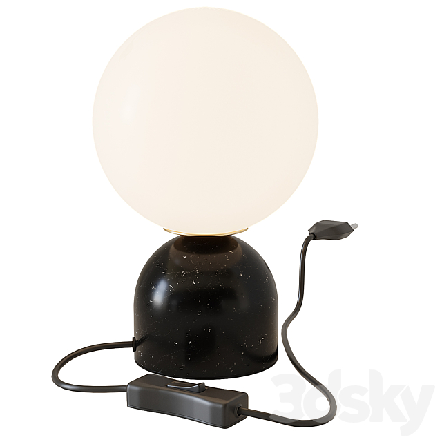 Nordic table lamp 3DSMax File - thumbnail 4