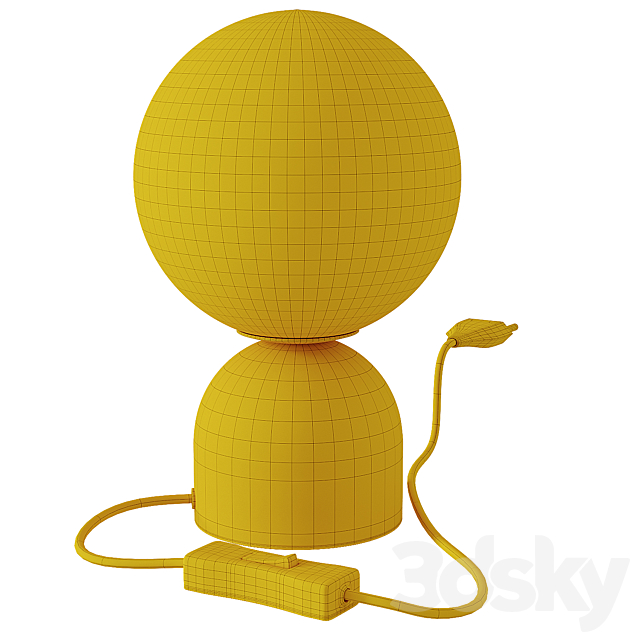 Nordic table lamp 3DSMax File - thumbnail 7