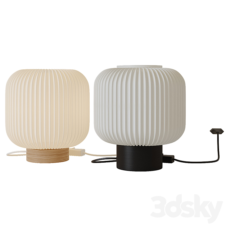 Nordlux Milford Table Lamp 3DS Max Model - thumbnail 1