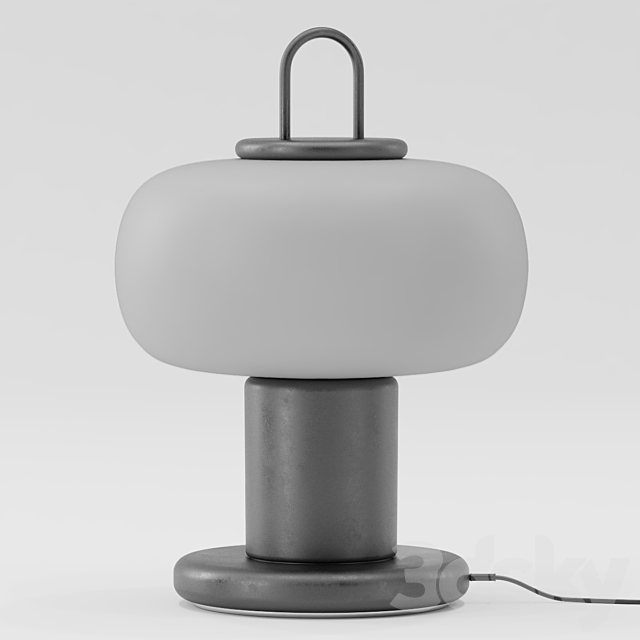 Nox Table Lamp 3DS Max Model - thumbnail 3