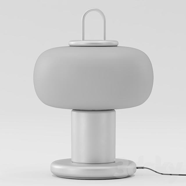 Nox Table Lamp 3DS Max Model - thumbnail 4