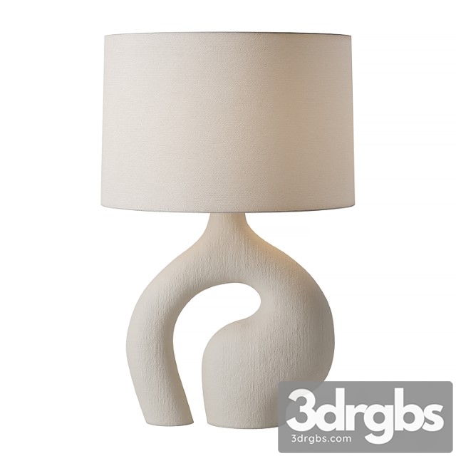 Oblong loop table lamp - thumbnail 1