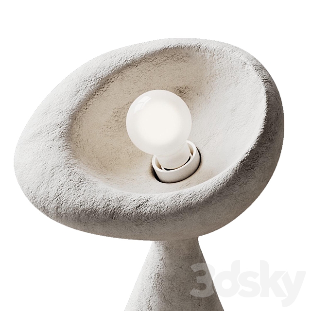 Odette Table Lamp 3DS Max Model - thumbnail 2