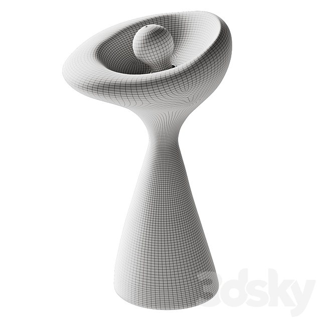 Odette Table Lamp 3DS Max Model - thumbnail 3