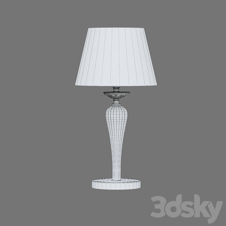 OM Classic table lamp Eurosvet 01104\/1 Olenna 3DS Max - thumbnail 2