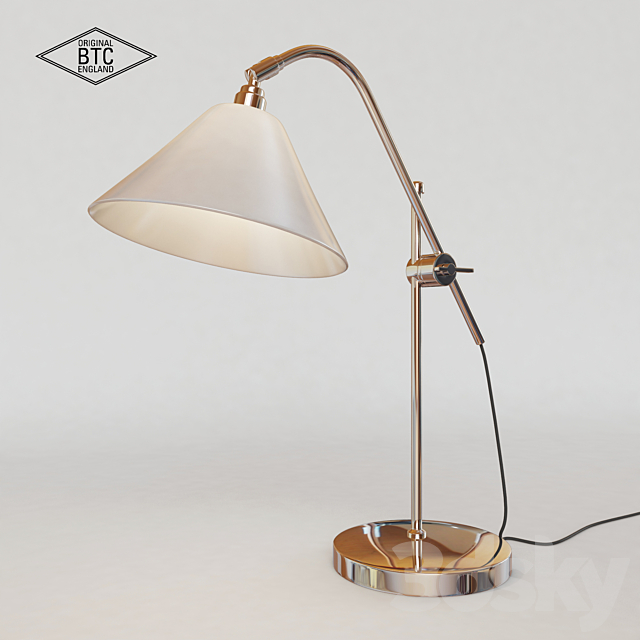 Original BTC Task ceramic table light 3DSMax File - thumbnail 1