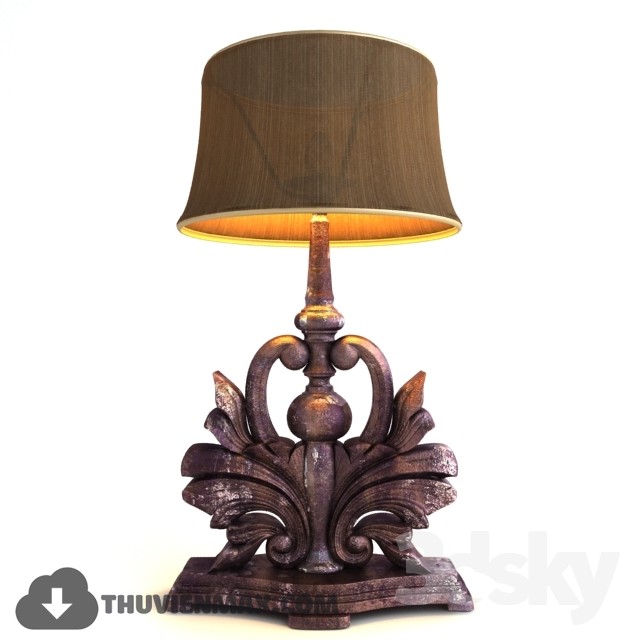 Owen Table Lamp 3DS Max - thumbnail 3