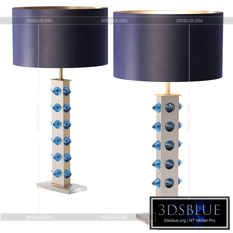 Pair of table Lamp by LA Studio 3DS Max - thumbnail 3