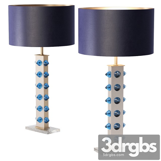 Pair of table Lamp by LA Studio 3dsmax Download - thumbnail 1