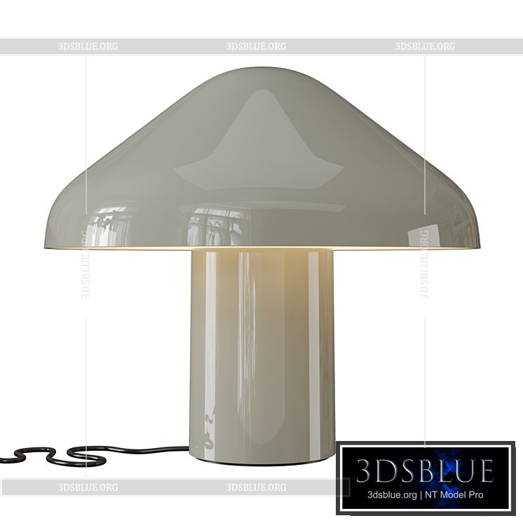 Pao Glass Table Lamp 3DS Max - thumbnail 3