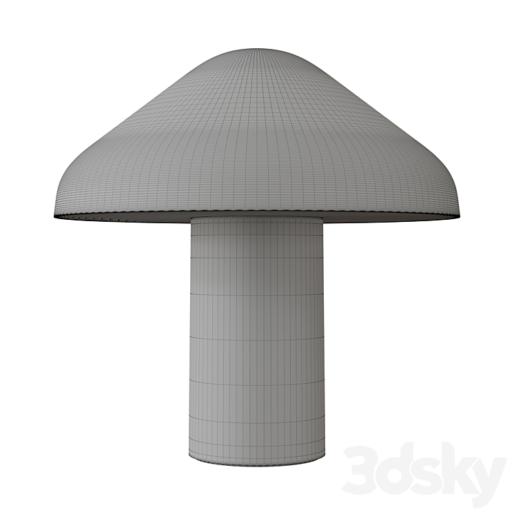 Pao Portable Lamp 3DS Max Model - thumbnail 2