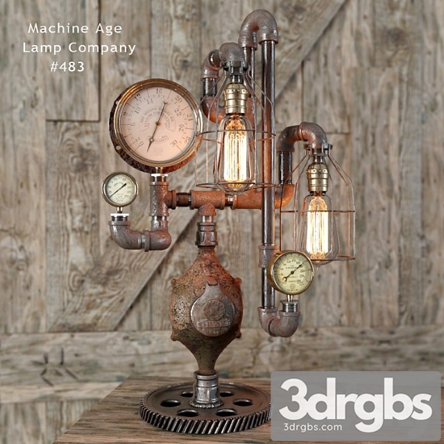 Parovaia Lampa 483 3dsmax Download - thumbnail 1