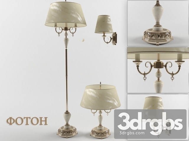 Photon Lamp Set 3dsmax Download - thumbnail 1