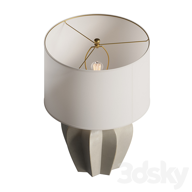 Pierrepont Medium Table Lamp 3DSMax File - thumbnail 2