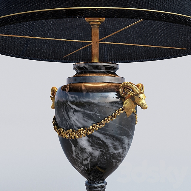 Place lamp 3DS Max Model - thumbnail 2