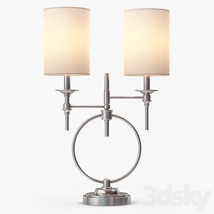 Plantation Circa Table Lamp 3DS Max - thumbnail 1