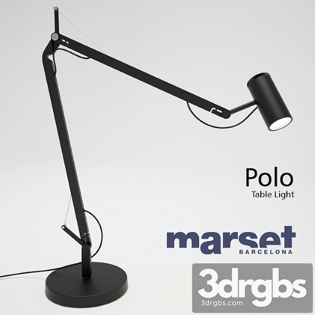 Polo Table Light 3dsmax Download - thumbnail 1