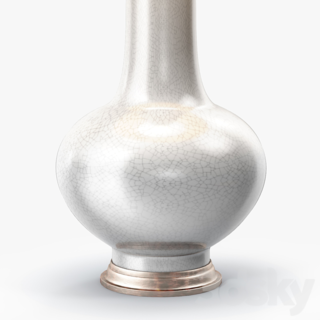 Porta Romana Sybil Lamp 3DS Max Model - thumbnail 2