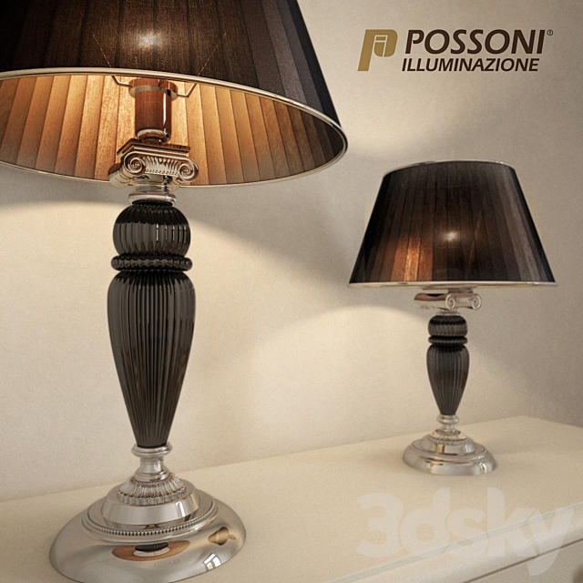 Possoni Table lamp 3DSMax File - thumbnail 2